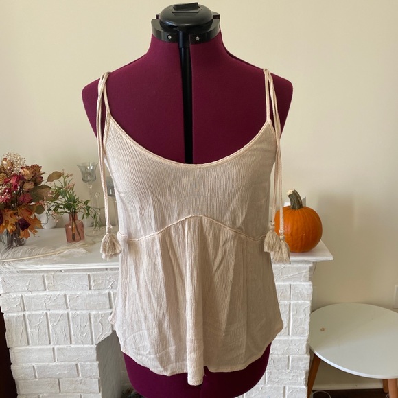 🍁Cami with tassels - Picture 1 of 5